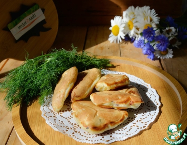 Ленивые пирожки с индейкой и капустой