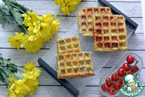 Вафли с мясом индейки Вафли с мясом индейки