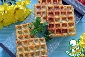 Вафли с мясом индейки Вафли с мясом индейки