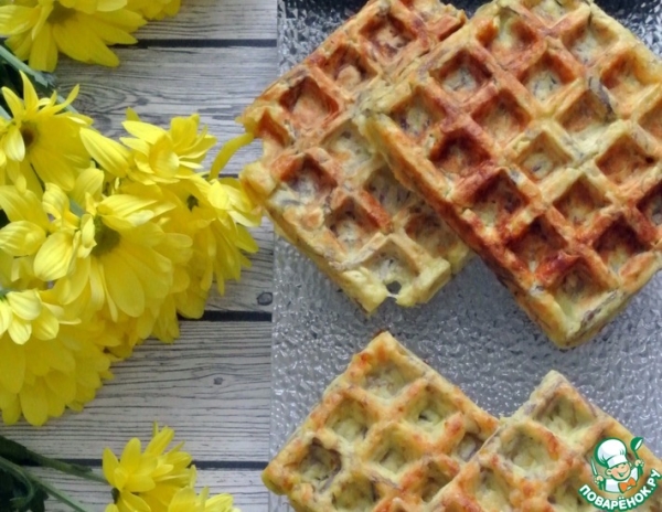 Вафли с мясом индейки Вафли с мясом индейки