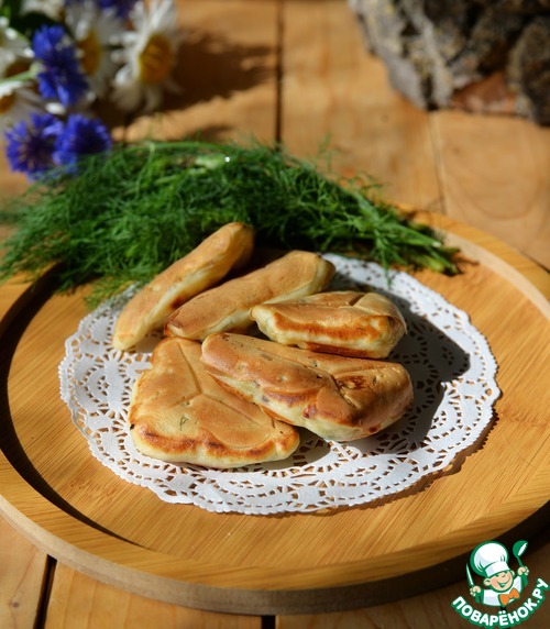 Ленивые пирожки с индейкой и капустой