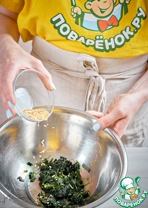 Баранина на углях с мятой