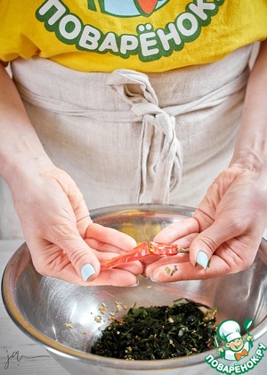 Баранина на углях с мятой