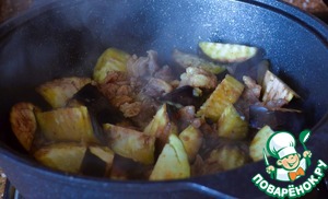 Баранина с баклажанами