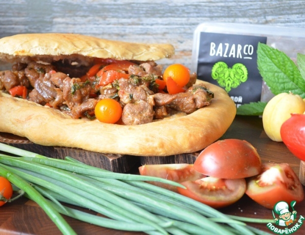 Баранина жареная с перцем Баранина жареная с перцем