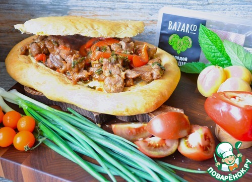 Баранина жареная с перцем Баранина жареная с перцем