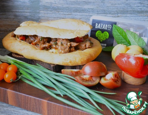 Баранина жареная с перцем Баранина жареная с перцем