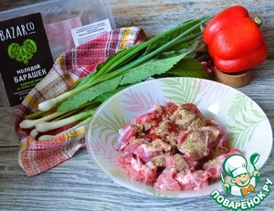 Баранина жареная с перцем Баранина жареная с перцем