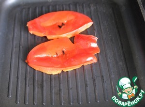 Бургер с индейкой и творожным соусом