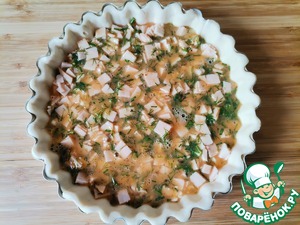 Закусочный открытый пирог для пикника"Шмели" Закусочный открытый пирог для пикника"Шмели"