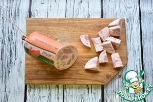 Хлебный пудинг с колбасой "Индилайт" Хлебный пудинг с колбасой "Индилайт"