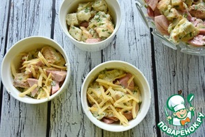 Хлебный пудинг с колбасой "Индилайт" Хлебный пудинг с колбасой "Индилайт"