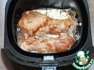 Индейка в соусе &laquo;копчёный техасец&raquo;