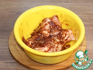 Индейка в соусе &laquo;копчёный техасец&raquo;