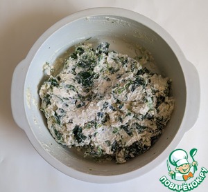 Кармашки из лосося со шпинатом