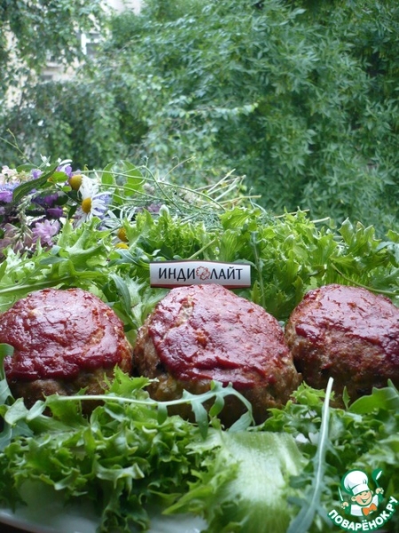 Котлеты "Митлоф"из фарша индейки