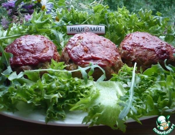 Котлеты "Митлоф"из фарша индейки