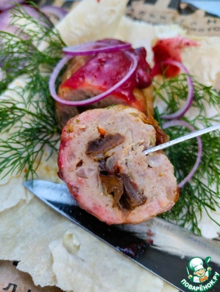 Люля-кебаб с грибами Люля-кебаб с грибами