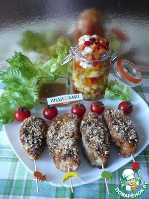 Маринованные овощи "Жардиньера"к натуральным котлетам