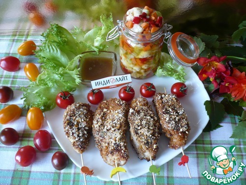 Маринованные овощи "Жардиньера"к натуральным котлетам