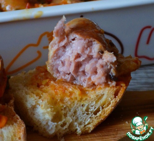 Мини-купаты с томатами и чесноком