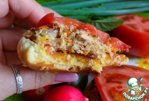 Мясной микс-рийет с жареными овощами Мясной микс-рийет с жареными овощами