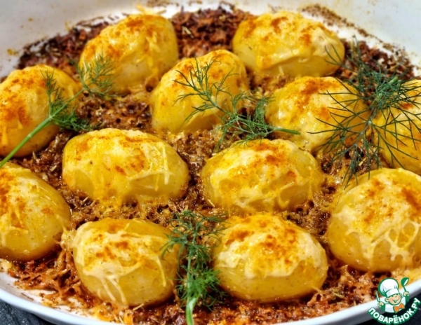 Молодой картофель в духовке Молодой картофель в духовке