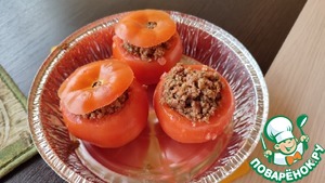 Помидоры, фаршированные бараниной Помидоры, фаршированные бараниной