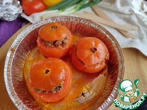 Помидоры, фаршированные бараниной Помидоры, фаршированные бараниной