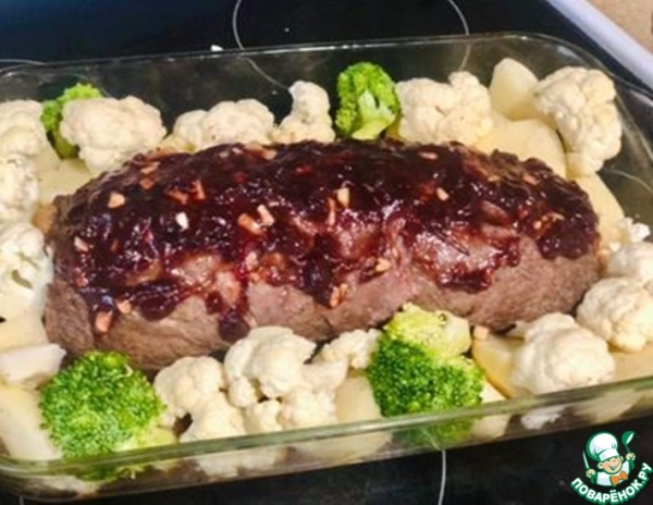 Рулет из мяса кенгуру и индейки Рулет из мяса кенгуру и индейки