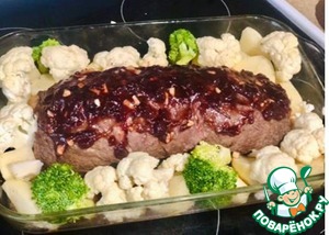 Рулет из мяса кенгуру и индейки Рулет из мяса кенгуру и индейки