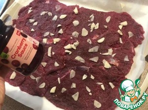 Рулет из мяса кенгуру и индейки Рулет из мяса кенгуру и индейки