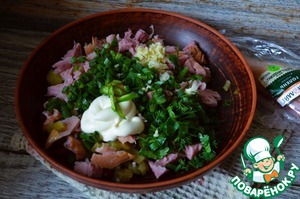 Салат из фасоли и копчёной индейки Салат из фасоли и копчёной индейки