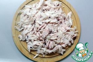 Салат из курицы, капусты, сыра, кукурузы Салат из курицы, капусты, сыра, кукурузы