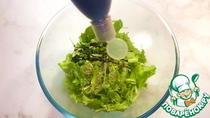 Салат из редиски с арахисом