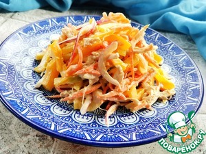 Салат "Янтарный край"