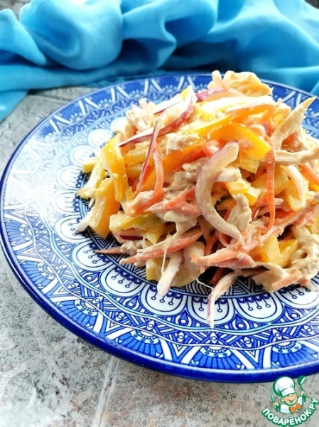 Салат "Янтарный край"