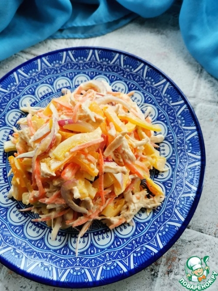 Салат "Янтарный край"