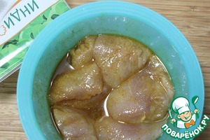 Салат "Овощной переполох" с индейкой Салат "Овощной переполох" с индейкой