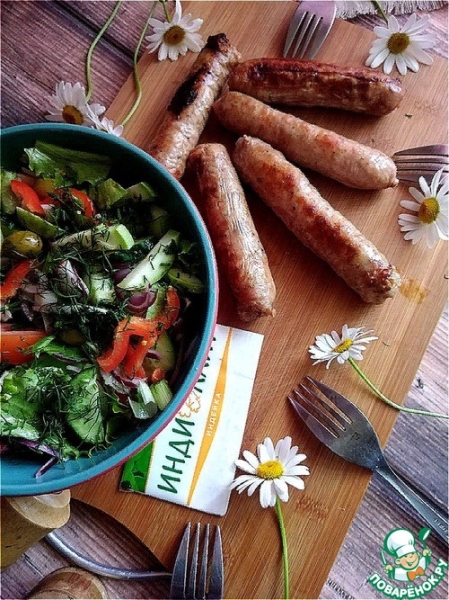 Салат "Вкусное лето" для купатов