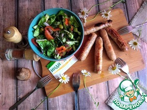 Салат "Вкусное лето" для купатов