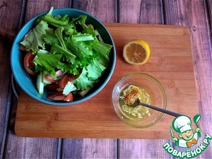 Салат "Вкусное лето" для купатов