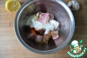 Шашлык из индейки с сумахом Шашлык из индейки с сумахом