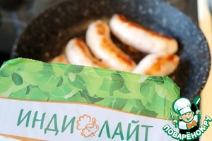 Шаурма с купатами и хрустящим луком Шаурма с купатами и хрустящим луком