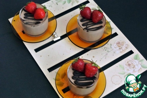 Шоколадный мусс из ряженки Шоколадный мусс из ряженки