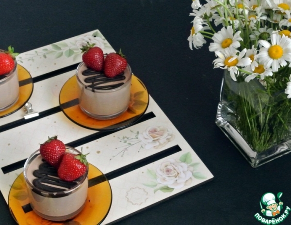 Шоколадный мусс из ряженки Шоколадный мусс из ряженки