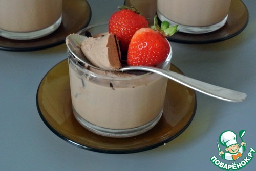 Шоколадный мусс из ряженки Шоколадный мусс из ряженки