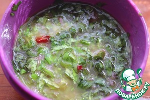 Сосиски-гриль с соусом чимичурри Сосиски-гриль с соусом чимичурри