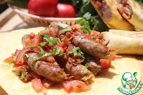 Сосиски в лепешке по-итальянски Сосиски в лепешке по-итальянски