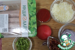 Сосиски в лепешке по-итальянски Сосиски в лепешке по-итальянски